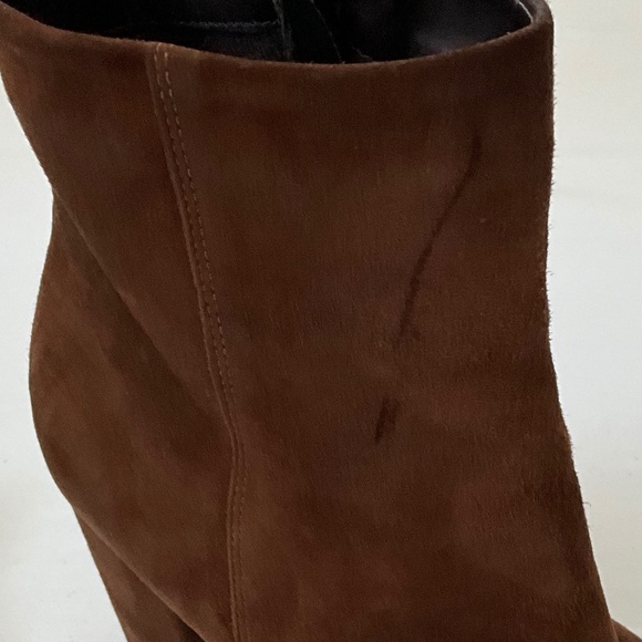 ALDO Brown Ankle Boots Booties Size 9 - Picture 9 of 12